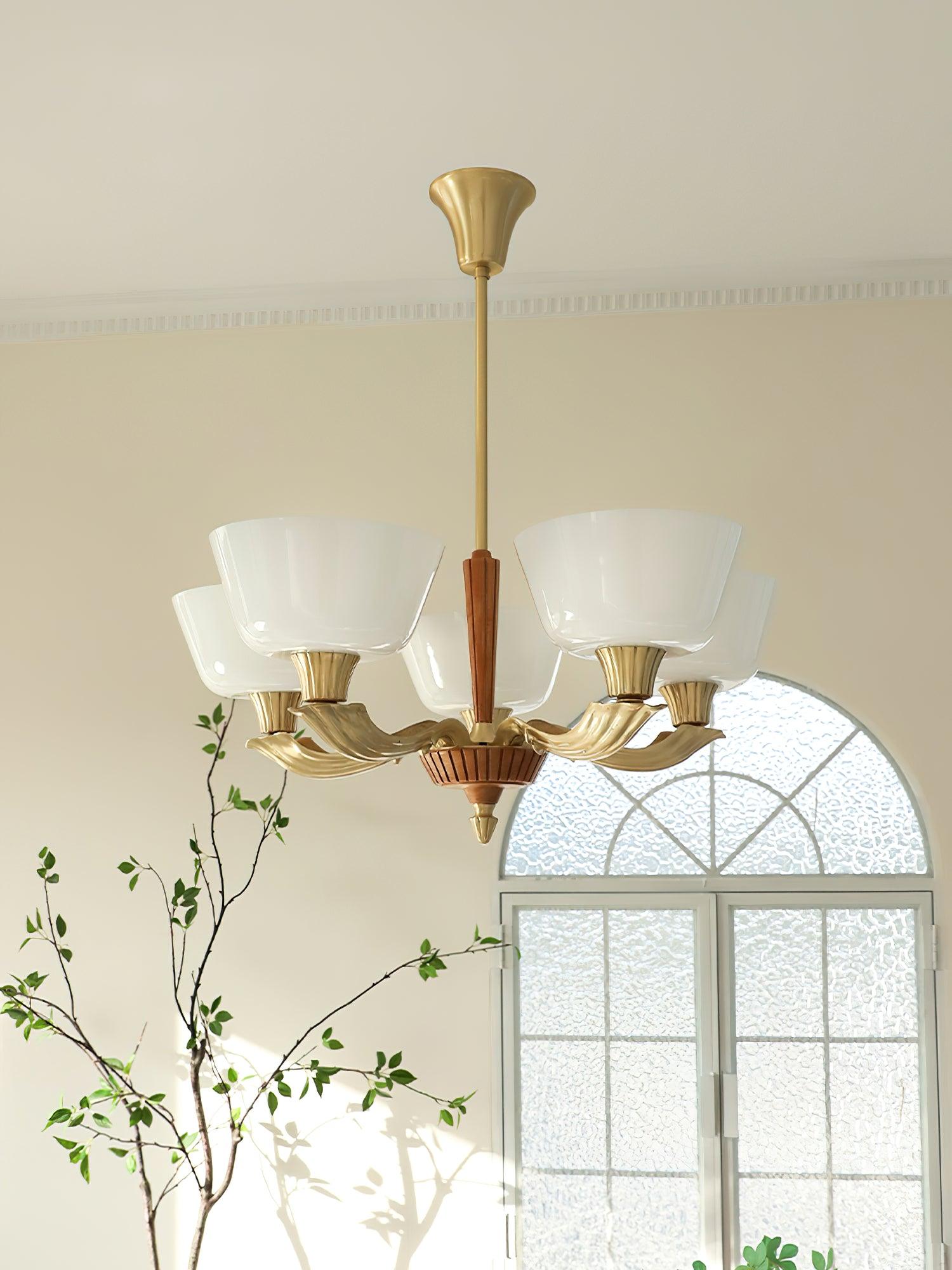 Ascher Chandelier - Modern Crystal Ceiling Light Fixture for Dining Room, Living Room & Bedroom | Elegant Lighting Decor for Home & Office
