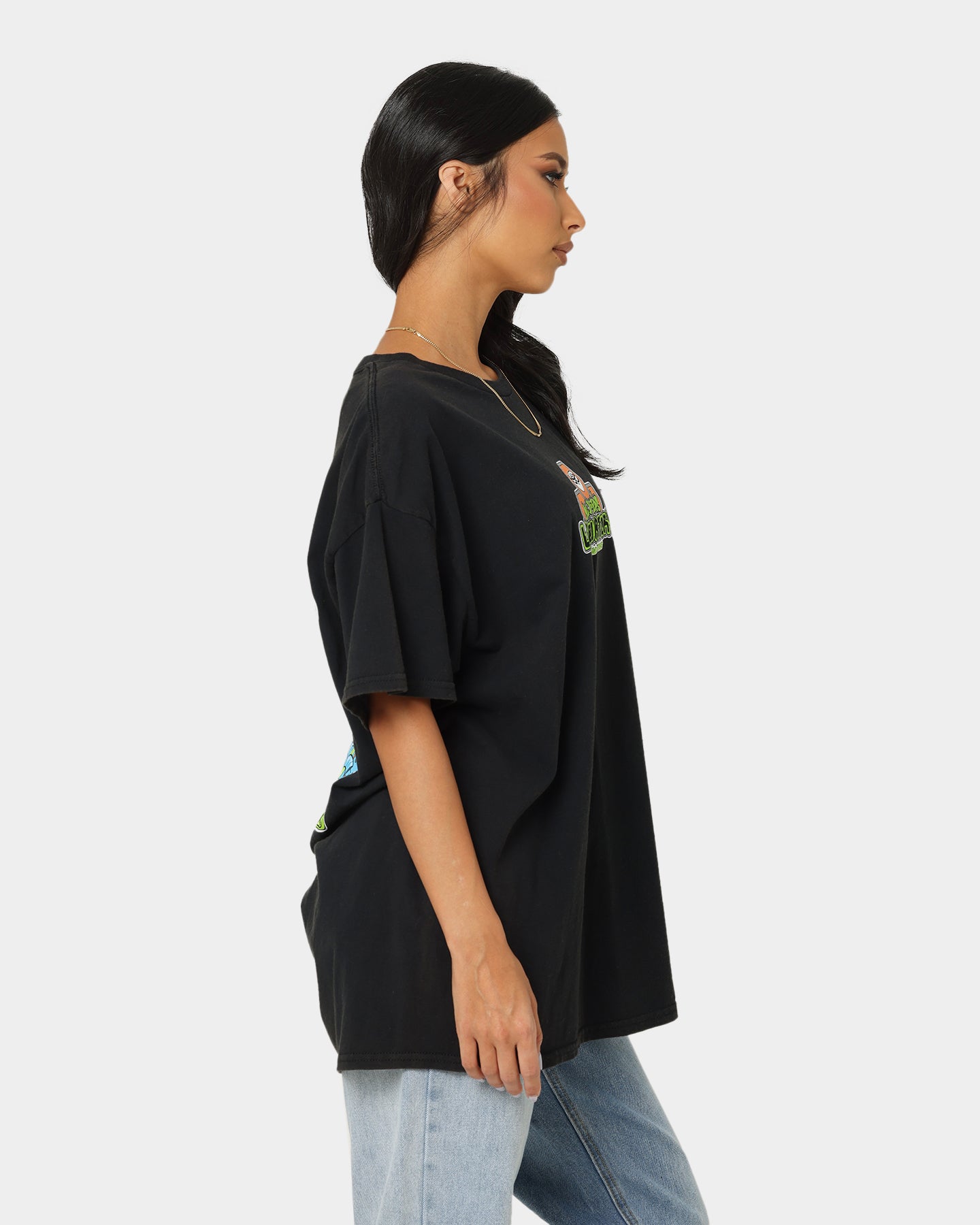 Vintage Boy Genius Graphic T-Shirt - Black Wash Distressed Style - Perfect for Casual Wear, Street Fashion & Retro Outfits