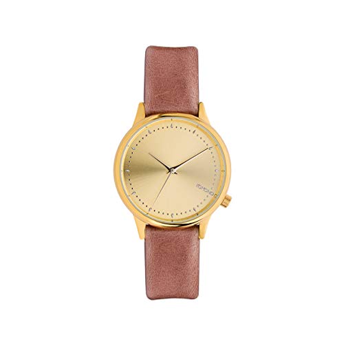 Komono Estelle Watch - Lotus Flower Design Women's Wristwatch | Stylish Minimalist Watch for Everyday Wear, Office & Casual Outfits