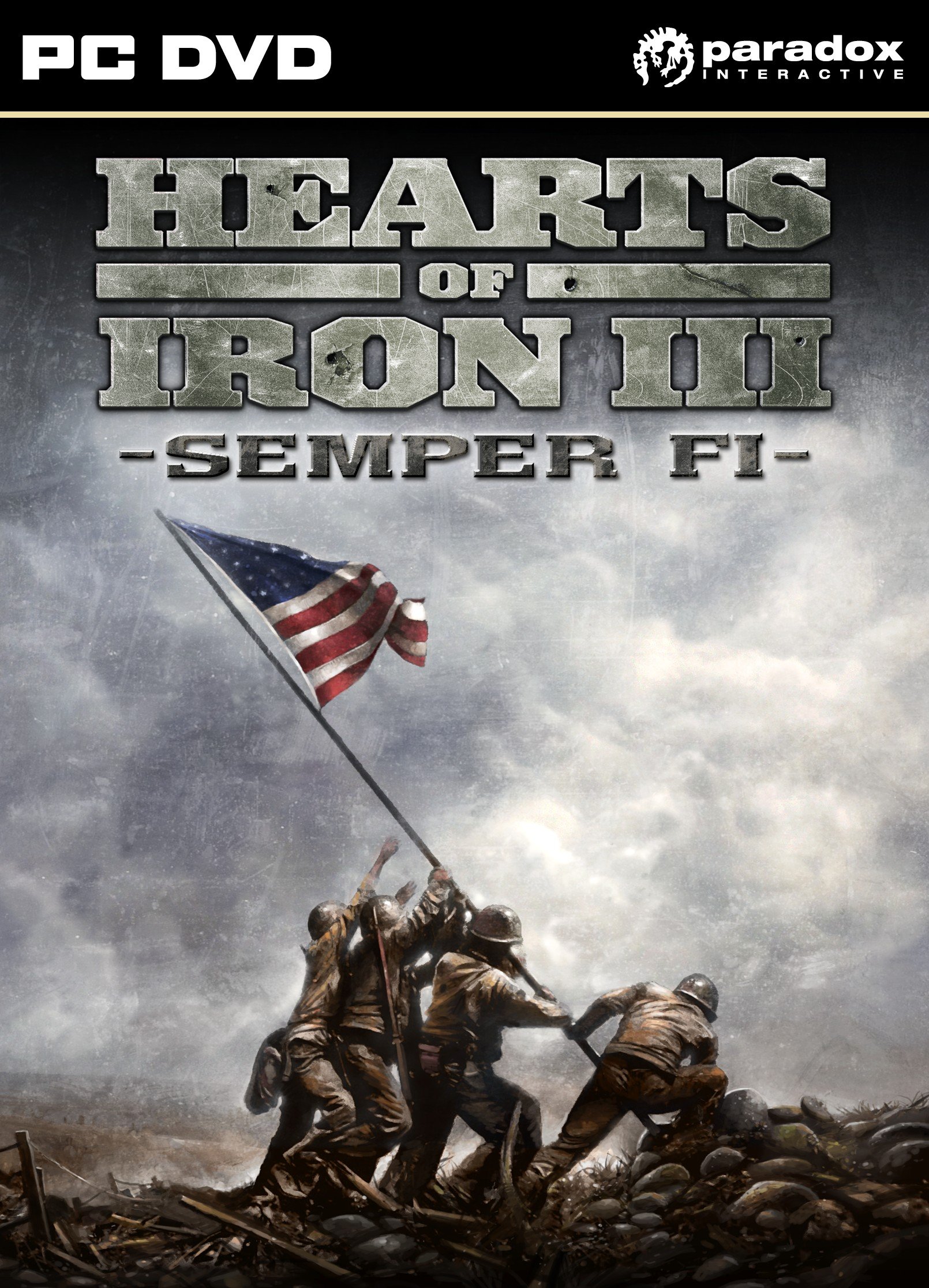 Hearts of Iron III: Semper Fi - WWII Strategy Game PC Download | Steam Key | Historical Military Simulation - Perfect for War Game Enthusiasts & History Buffs