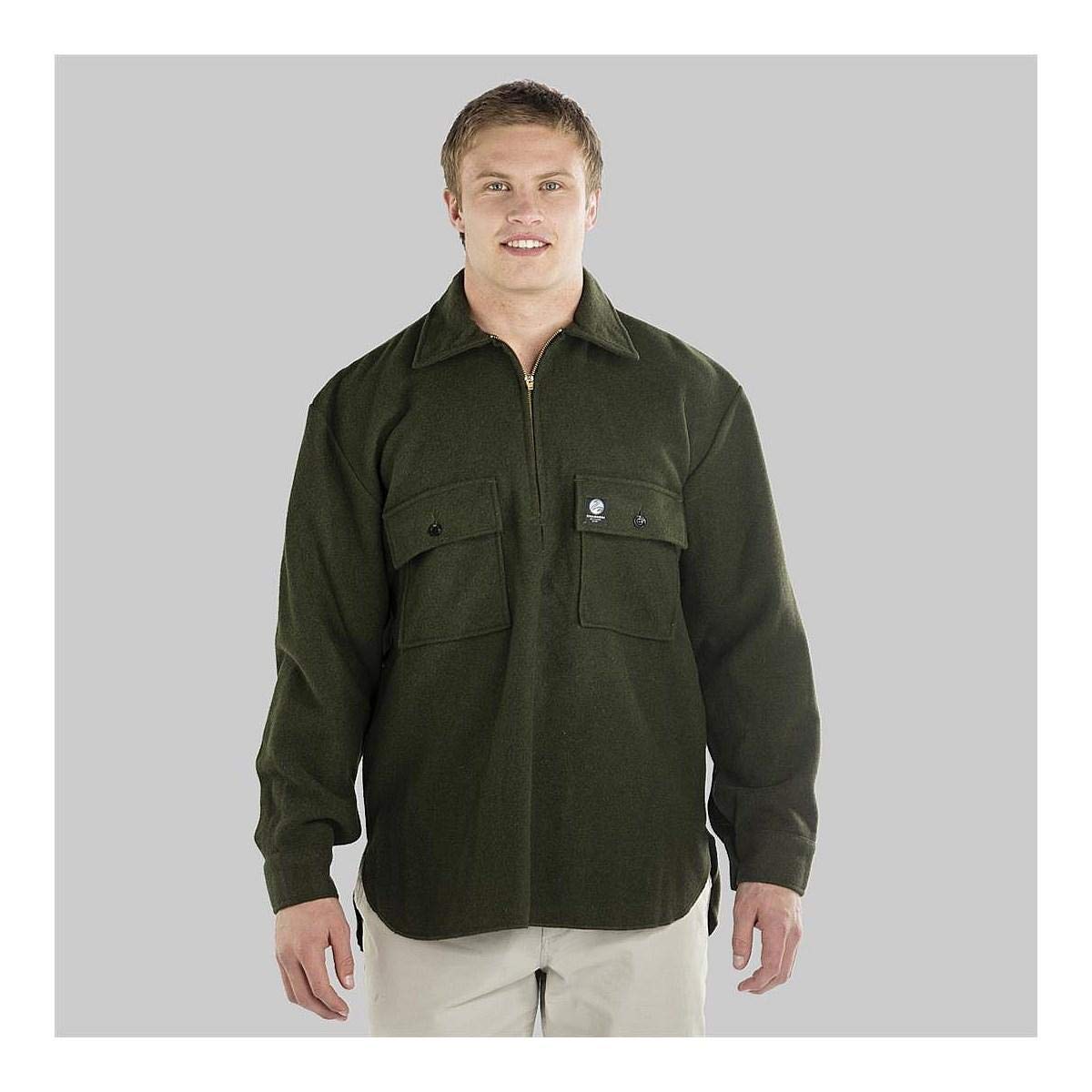 Ranger Bush Shirt - Olive Green Tactical Shirt for Outdoor Adventures, Hunting & Hiking | Durable & Comfortable Field Wear