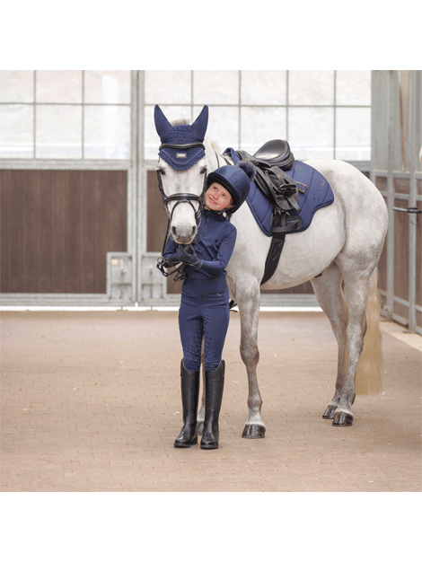 Aubrion Eltar Kids' Riding Tights - Comfortable Equestrian Breeches for Horseback Riding & Stable Activities | Perfect for Young Riders & Equestrian Training