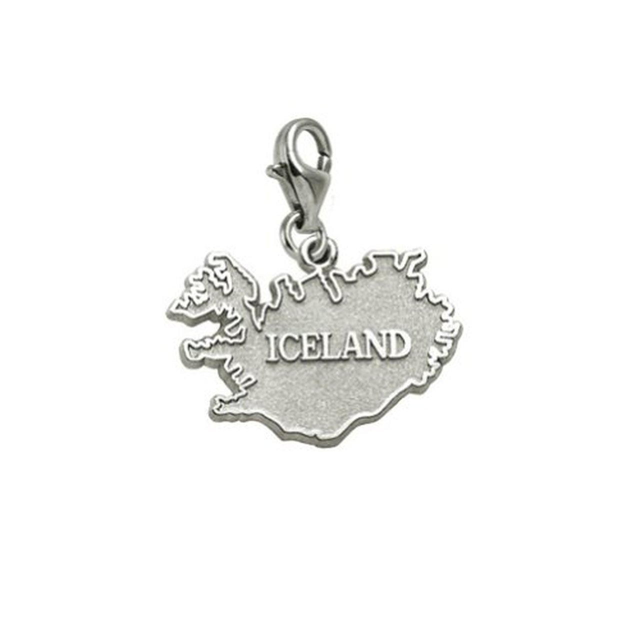 Icelandic Lobster Claw Clasp Charm - Sterling Silver Jewelry for Bracelets & Necklaces - Perfect for DIY Jewelry Making, Gift Giving and Everyday Wear