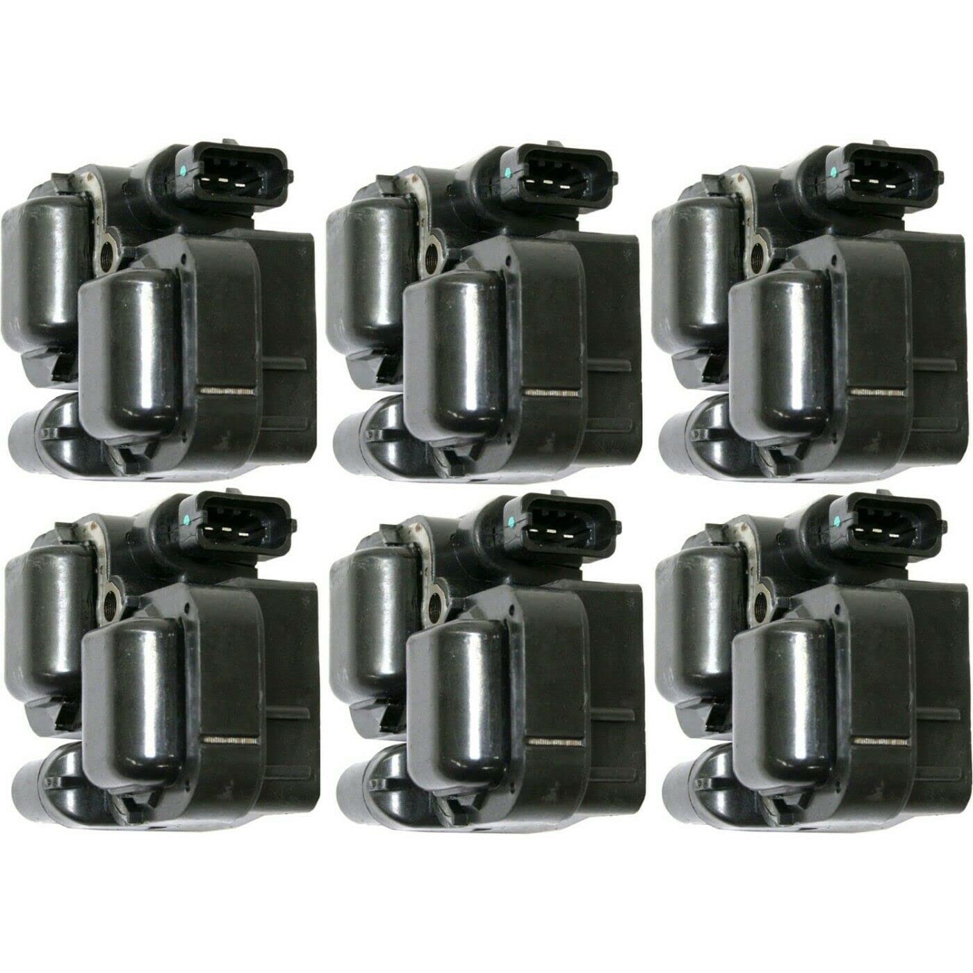 **High Performance Replacement Ignition Coil Set for 1998-2003 Mercedes Benz ML320 & 2000-2006 S430 - 6 Pack - Mechanics Choice - Perfect for Engine Misfire Fix & Smooth Acceleration**
