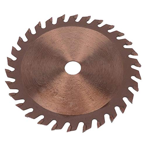 Bronze Cemented Carbide Metal & Plastic Cutting Disc - 36T Teeth for Woodworking & Power Tools | Durable & High-Performance for DIY Projects, Home Renovation & Professional Use