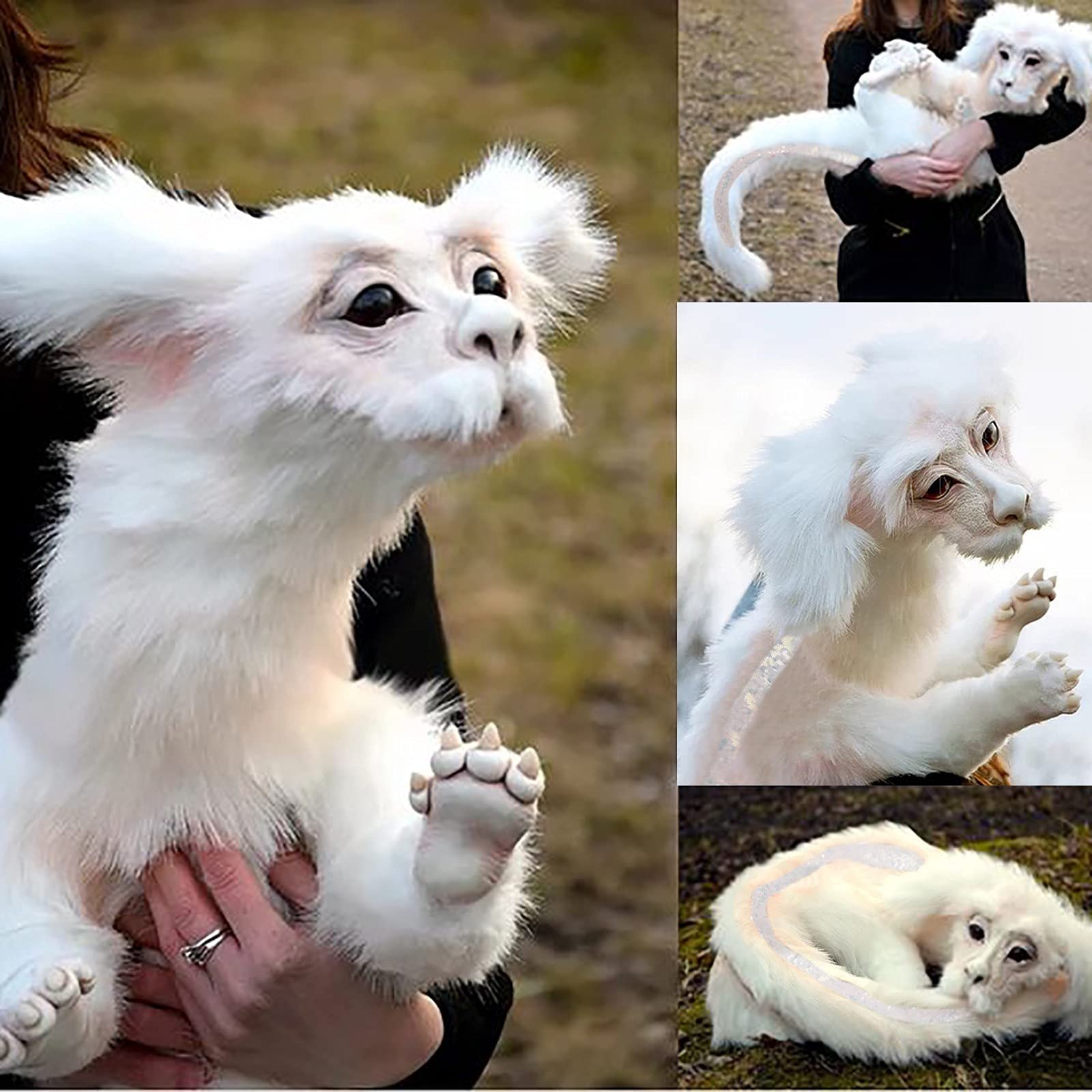 Falkor Plush Toy - Handmade Luck Dragon from The Neverending Story, Soft Stuffed Animal for Boys & Collectors, Perfect Gift for Fantasy Lovers & Mom (Great for Bedroom Decor, Movie Nights & Cuddling)