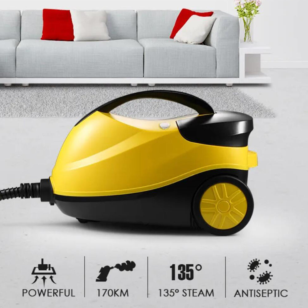 18-in-1 Multi-Purpose Steam Cleaner & Mop - High Pressure Steamer for Floors, Kitchen, Windows - Sanitizes & Disinfects - Perfect for Deep Cleaning Homes, Offices, and Commercial Spaces