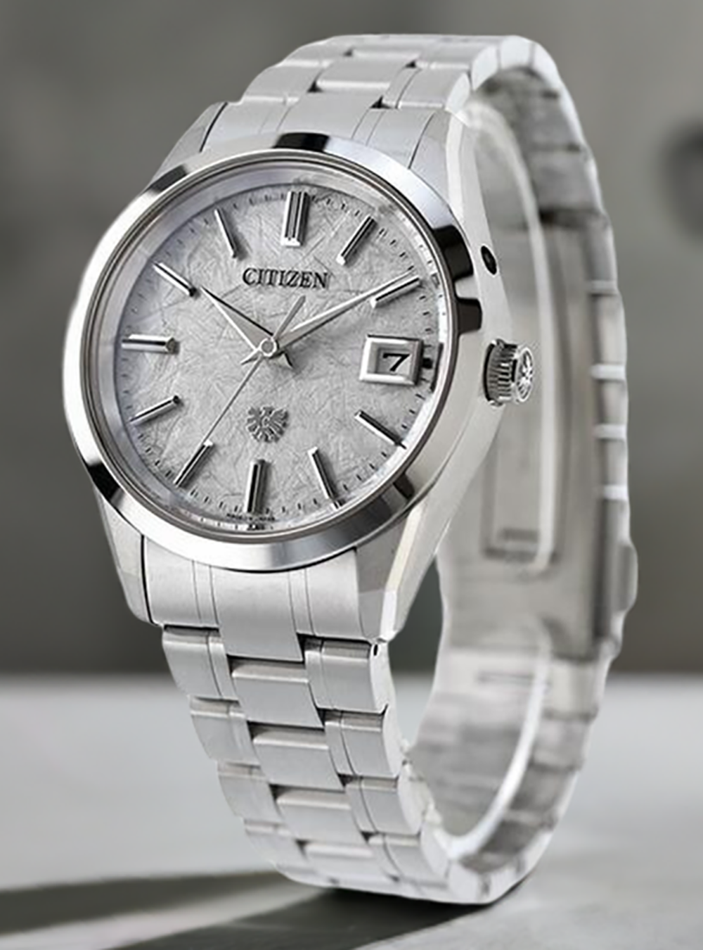 CITIZEN THE CITIZEN Super Titanium™ AQ4100-57B Watch - Japanese Made JDM Luxury Timepiece for Men | Perfect for Business, Formal Occasions & Collectors