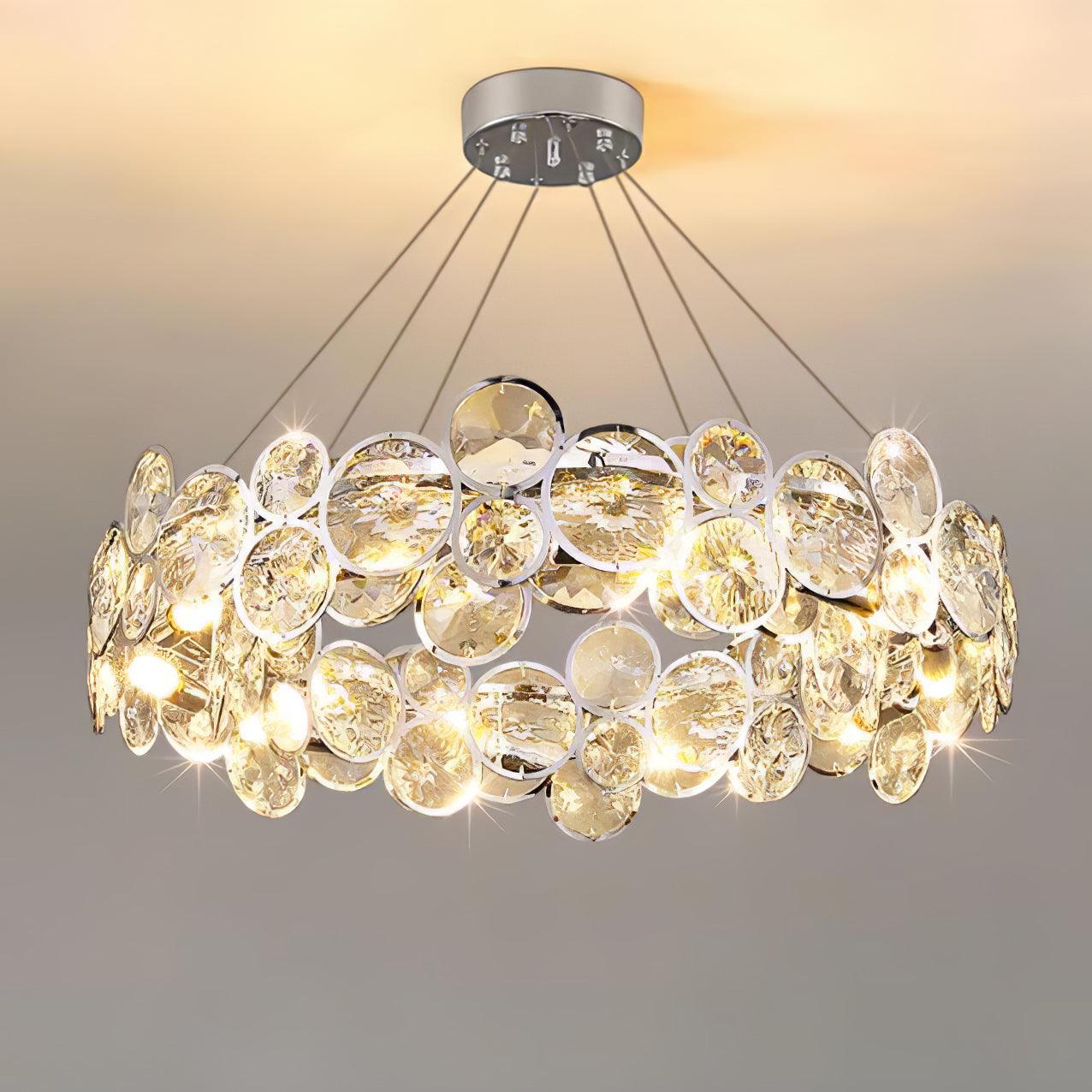 Chrome & Clear crystal