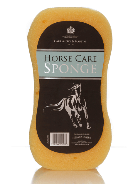 Carr Day & Martin Horse Care Sponge - Gentle Grooming & Cleaning for Horses - Perfect for Bathing, Show Prep & Daily Care