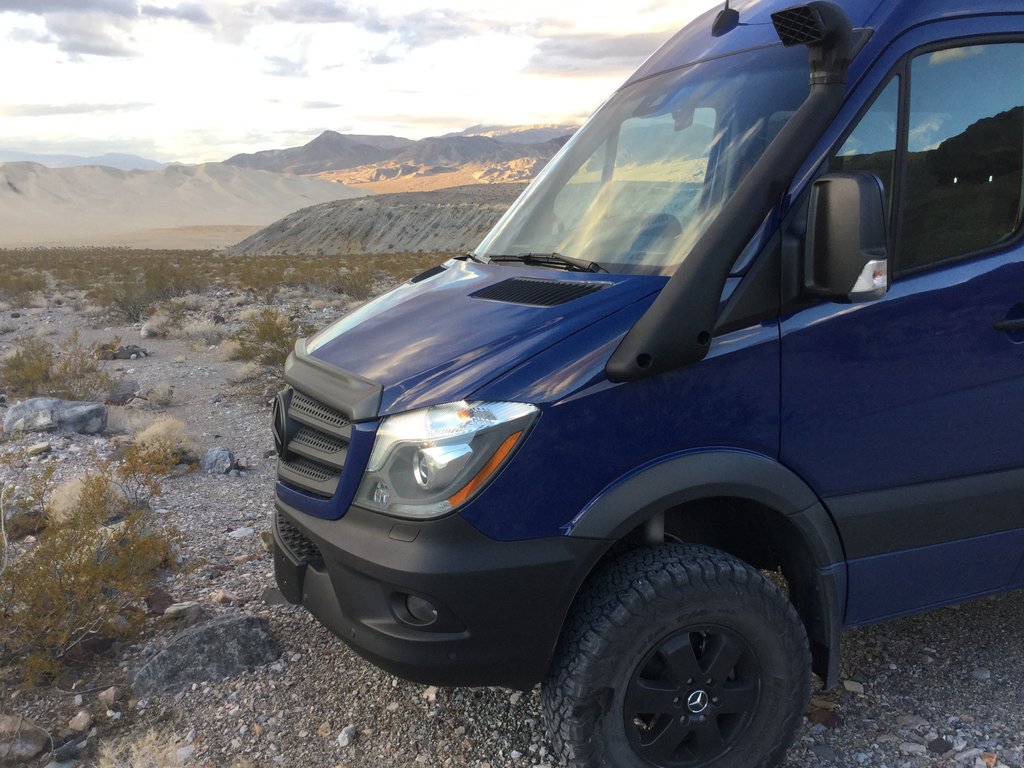 Terrawagen Sprinter Front Flare Kit for 2007-2018 Mercedes Sprinter Vans | Off-Road Protection & Style Upgrade | Perfect for Camping & Adventure Vehicles