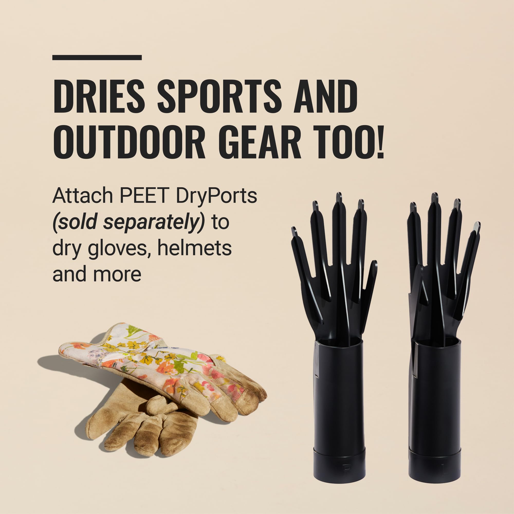 PEET Electric Shoe & Boot Dryer | Fast Drying for Wet Footwear | 25-Year Warranty | Made in USA | Perfect for Hiking, Sports & Winter Boots
