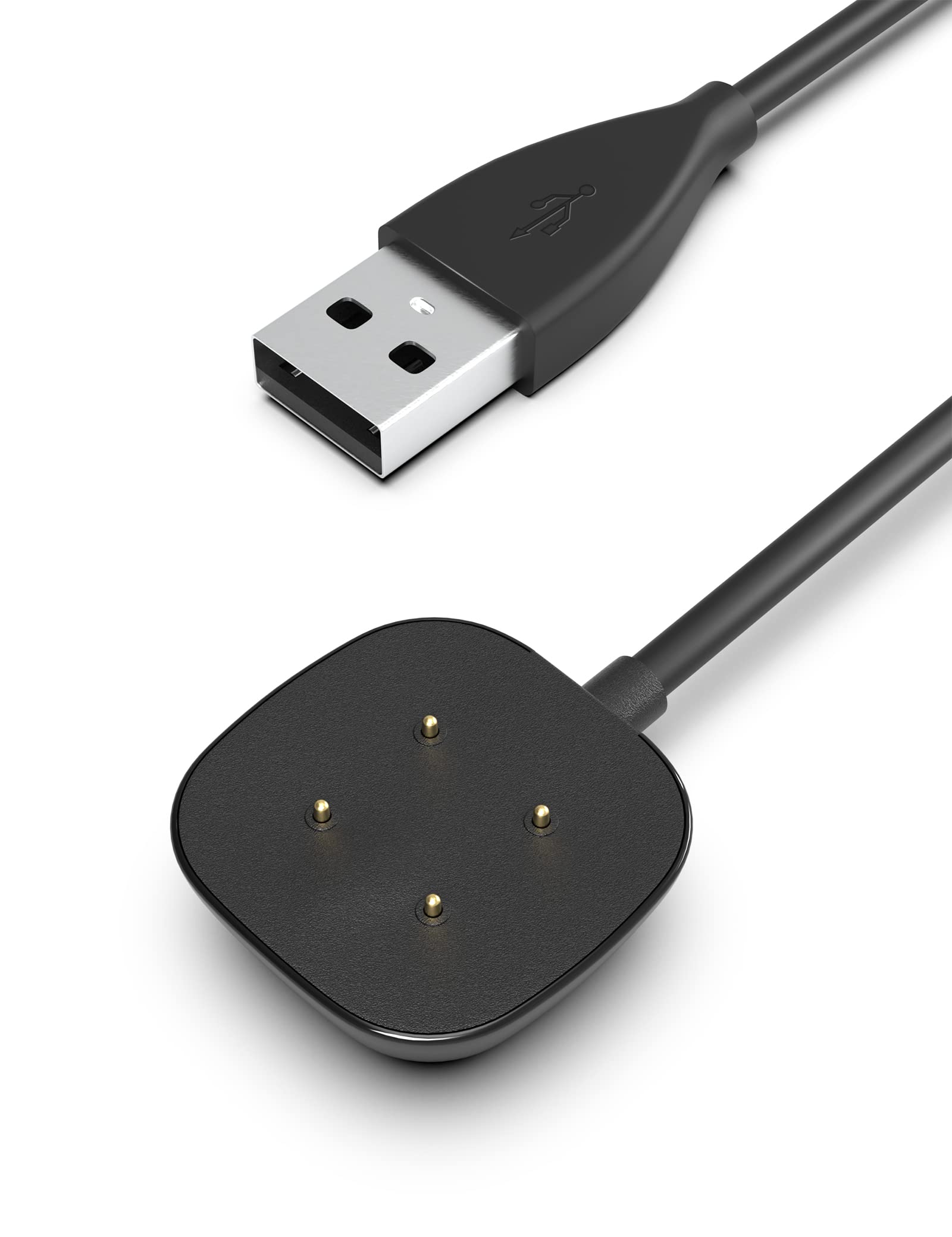 Bicmice Fitbit Sense/Versa 3/2/4 Magnetic Charger - USB Fast Charging Cable Replacement for Fitbit Smartwatches | Perfect for Home, Office & Travel Charging