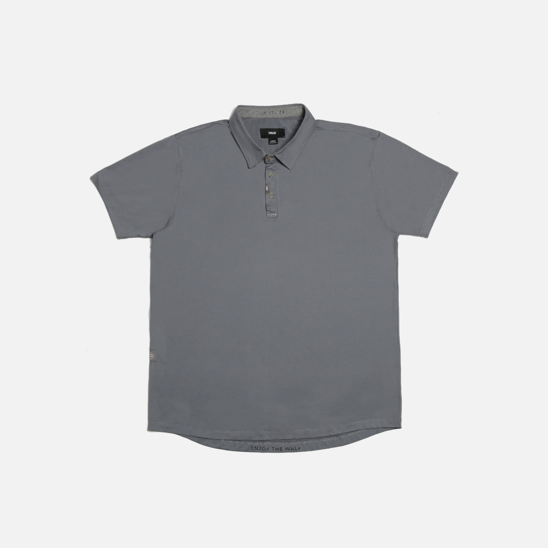 TRUE All Day Polo Shirt for Men - Comfortable & Breathable Casual Wear - Perfect for Work, Golf & Everyday Outfits