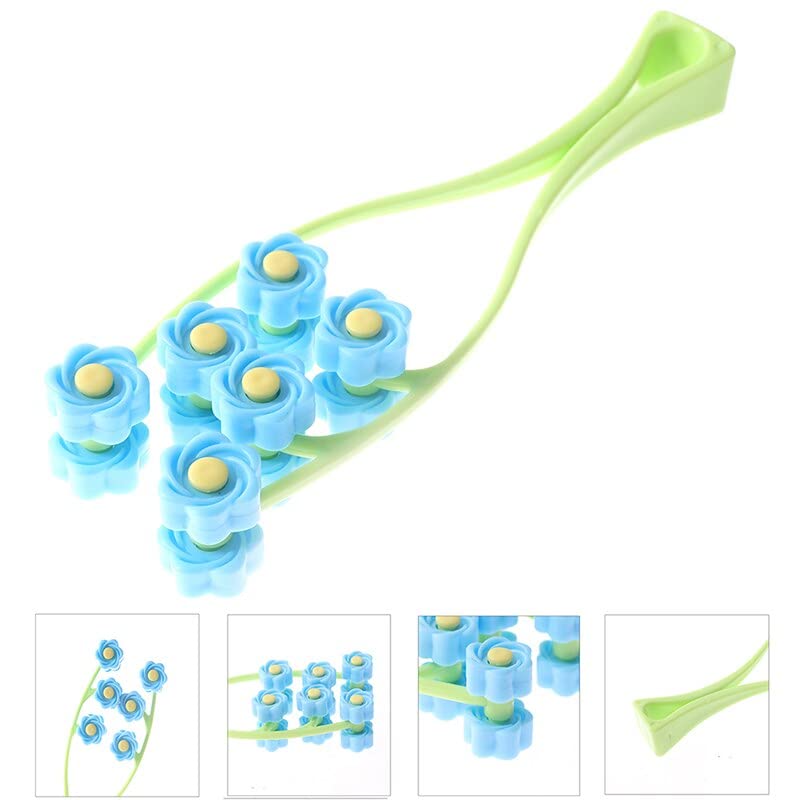 AHCS Flower Facial Massager Roller - Portable Anti-Wrinkle Face Lift Tool for Slimming & Relaxation | Beauty Skincare Device for Home & Travel Use
