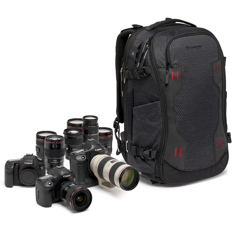 Manfrotto Pro Light Flexloader Camera Backpack - Durable DSLR & Mirrorless Bag for Photographers, Travel & Outdoor Shooting