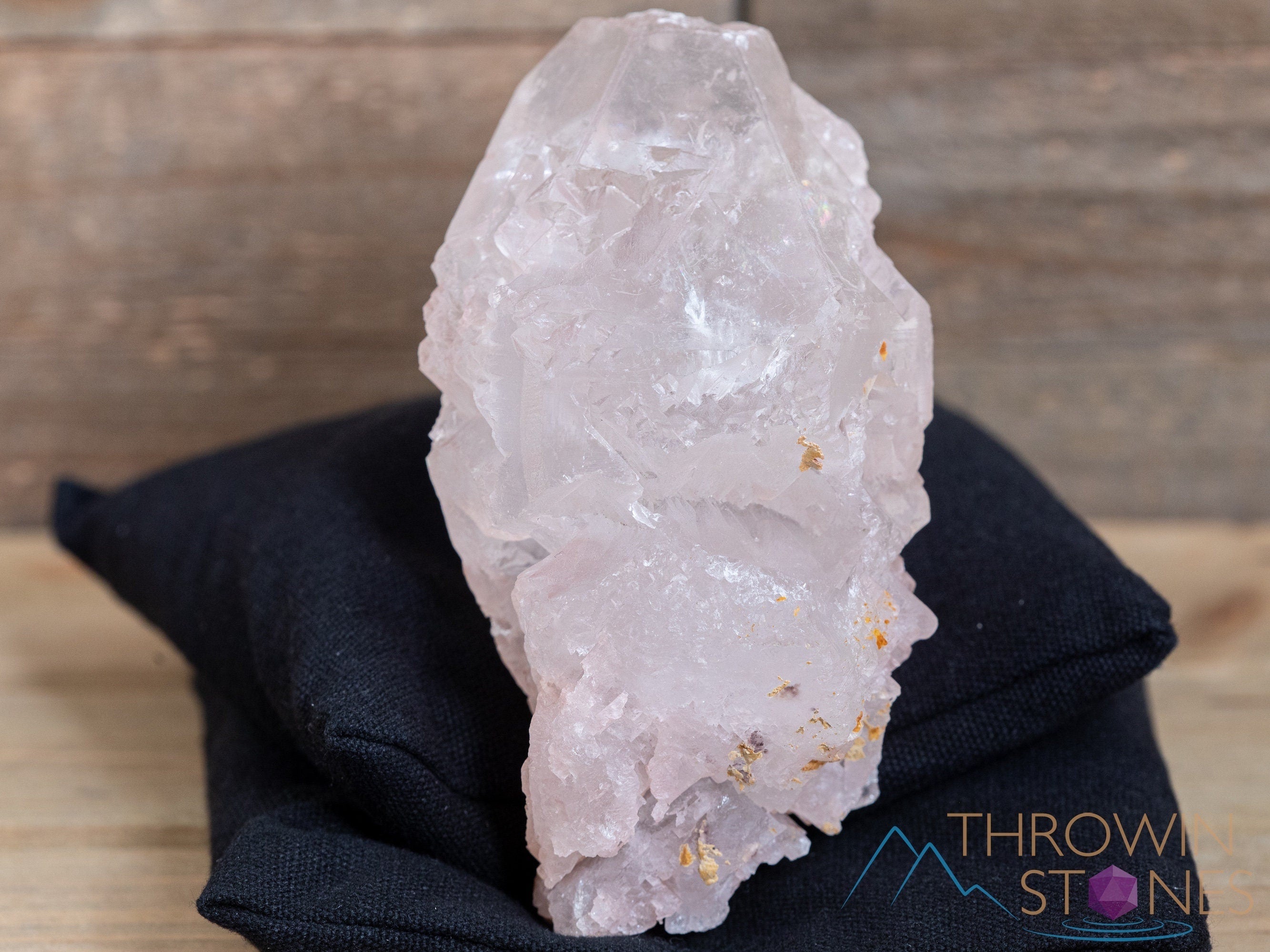 NIRVANA QUARTZ Etched Ice Himalayan Quartz Raw Crystal - Natural Healing Stone for Home Decor, Housewarming Gift, Meditation & Spiritual Use