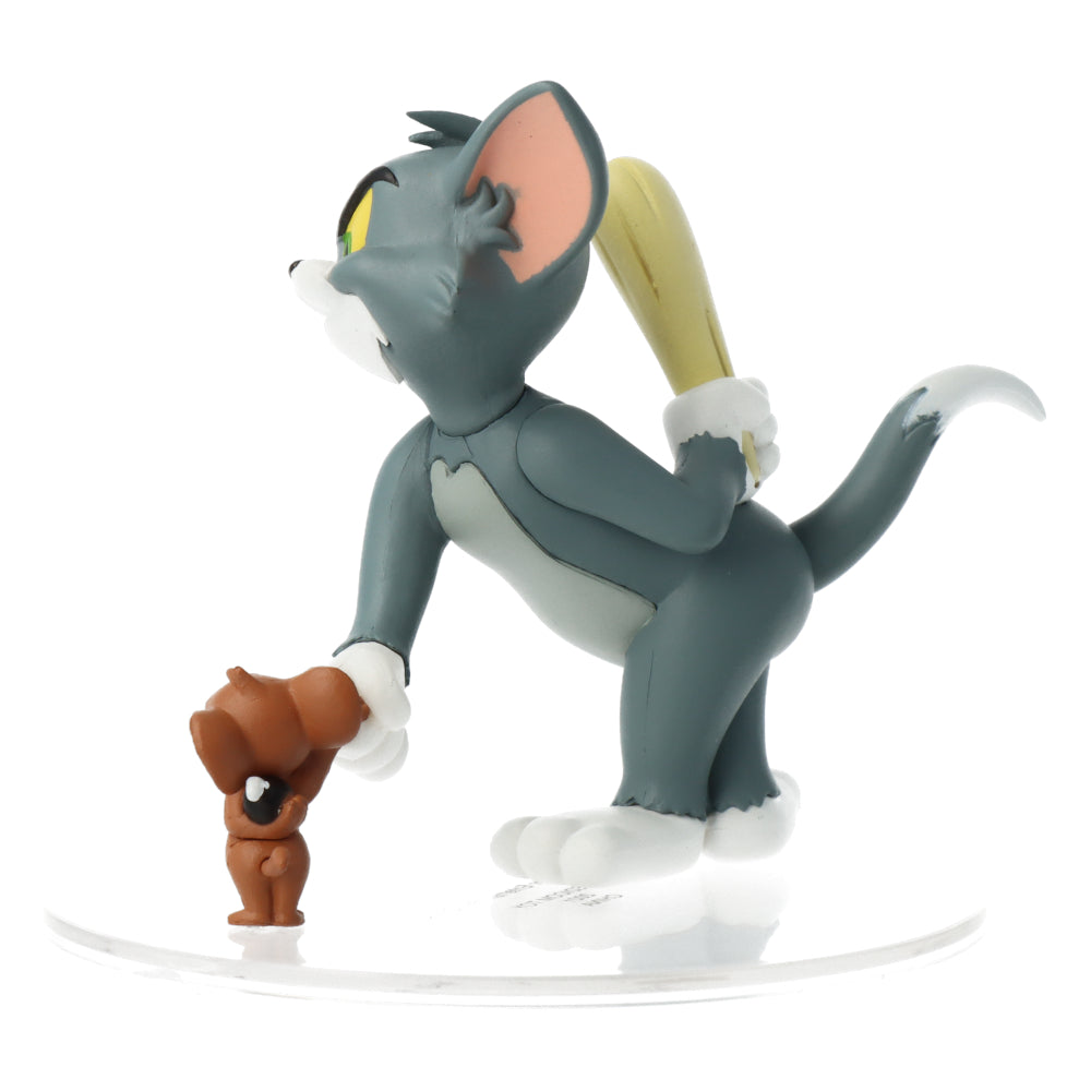 Tom & Jerry Collectible Figurine - Tom with Club & Jerry with Bomb - Perfect for Home Decor, Office Display, and Cartoon Lovers Gift