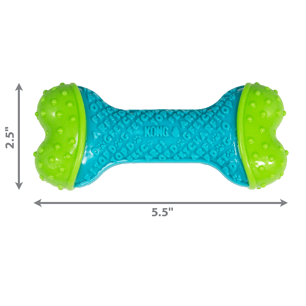 KONG CoreStrength Bone Dog Toy - Durable Chew Toy for Aggressive Chewers - Perfect for Large Dogs, Puppies & Training - Indoor & Outdoor Play