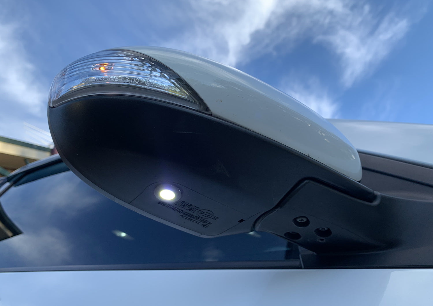 20mm Xenon White Projector Lens 3W Flush/Surface Mount LED Bolt Lights for Cars - Durable Automotive Interior Lighting for Doors, Footwells, and Dashboard Accents