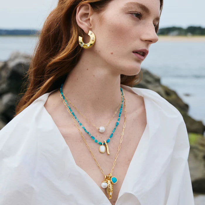 Sardinia Charm Necklace - Elegant Italian Jewelry for Women, Sterling Silver Pendant with Unique Design | Perfect Gift for Birthday, Anniversary & Everyday Wear