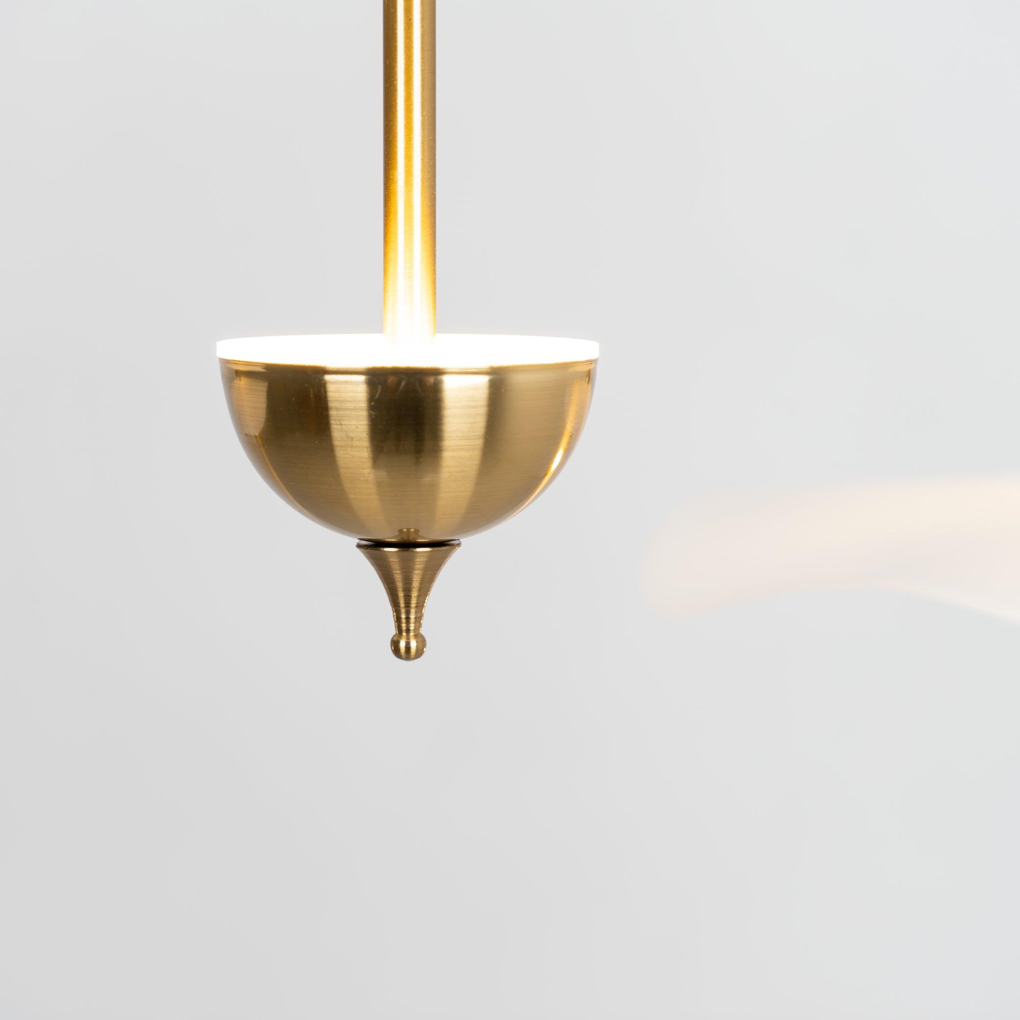 Envolee Double Biscuit Pendant Light - Modern Industrial Ceiling Fixture for Kitchen Island, Dining Room & Bar Lighting - Dimmable Vintage Edison Bulb Chandelier