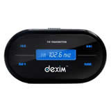 Dexim Bluetooth FM Transmitter for Car - Wireless Hands-Free Calling & Music Streaming - Compatible with iPhone & Android - Perfect for Road Trips & Commuting