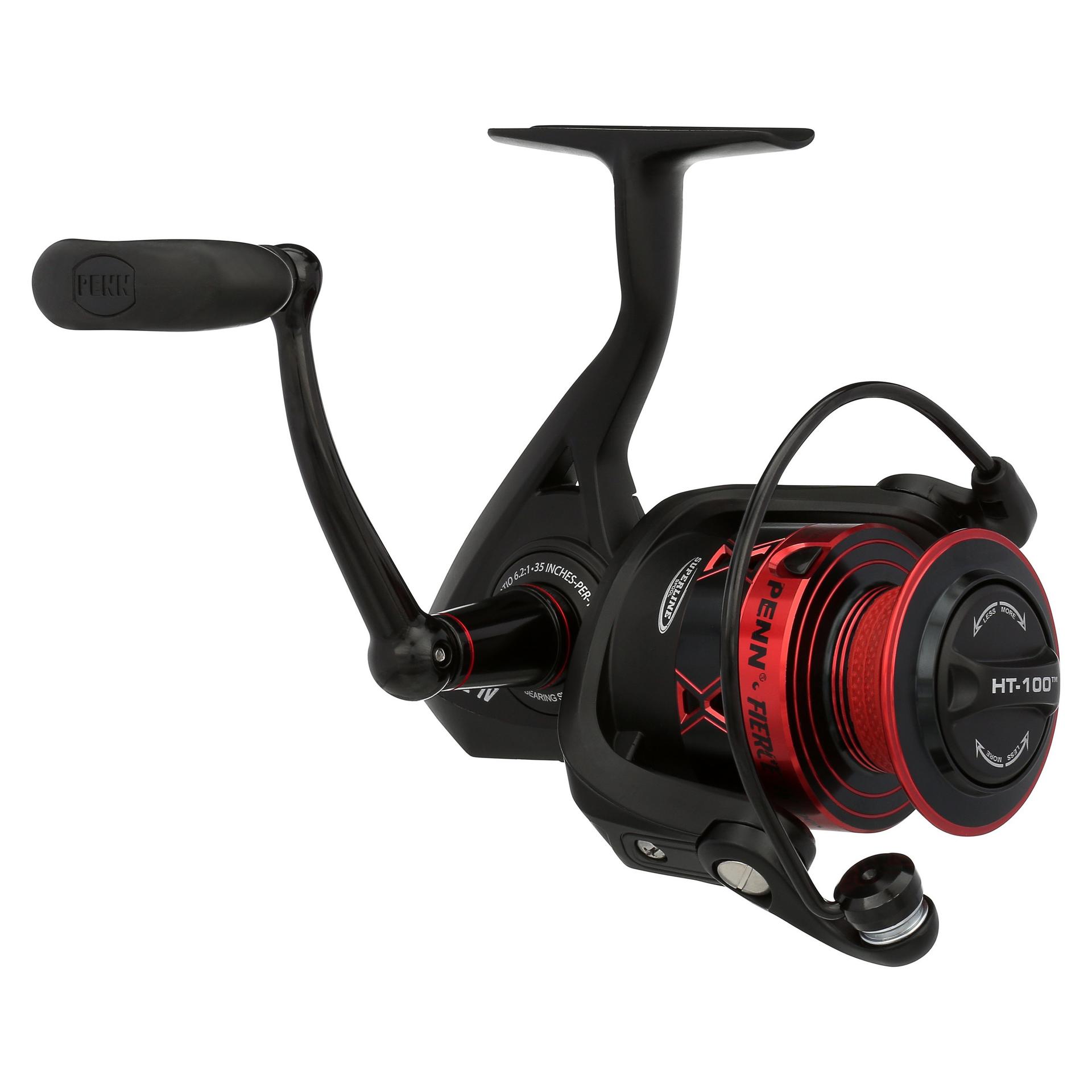 Fierce® IV Spinning Fishing Reel - Lightweight Saltwater & Freshwater Spinning Reel with Smooth Drag System - Perfect for Surf Fishing, Pier Fishing, and Bass Angling