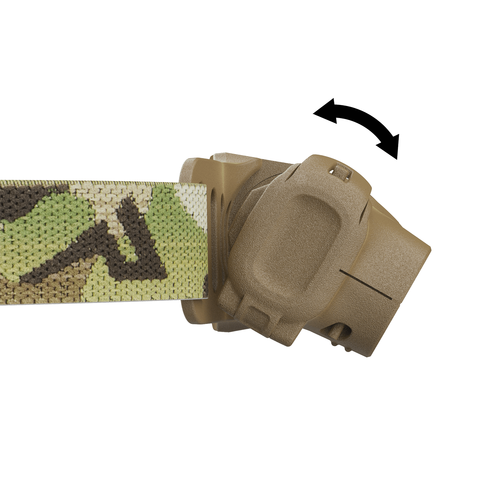 Princeton Tec Byte Tactical Headlamp - 200 Lumens LED Light with 12-Hour Runtime - Perfect for Camping, Hiking, Running & Emergency Use