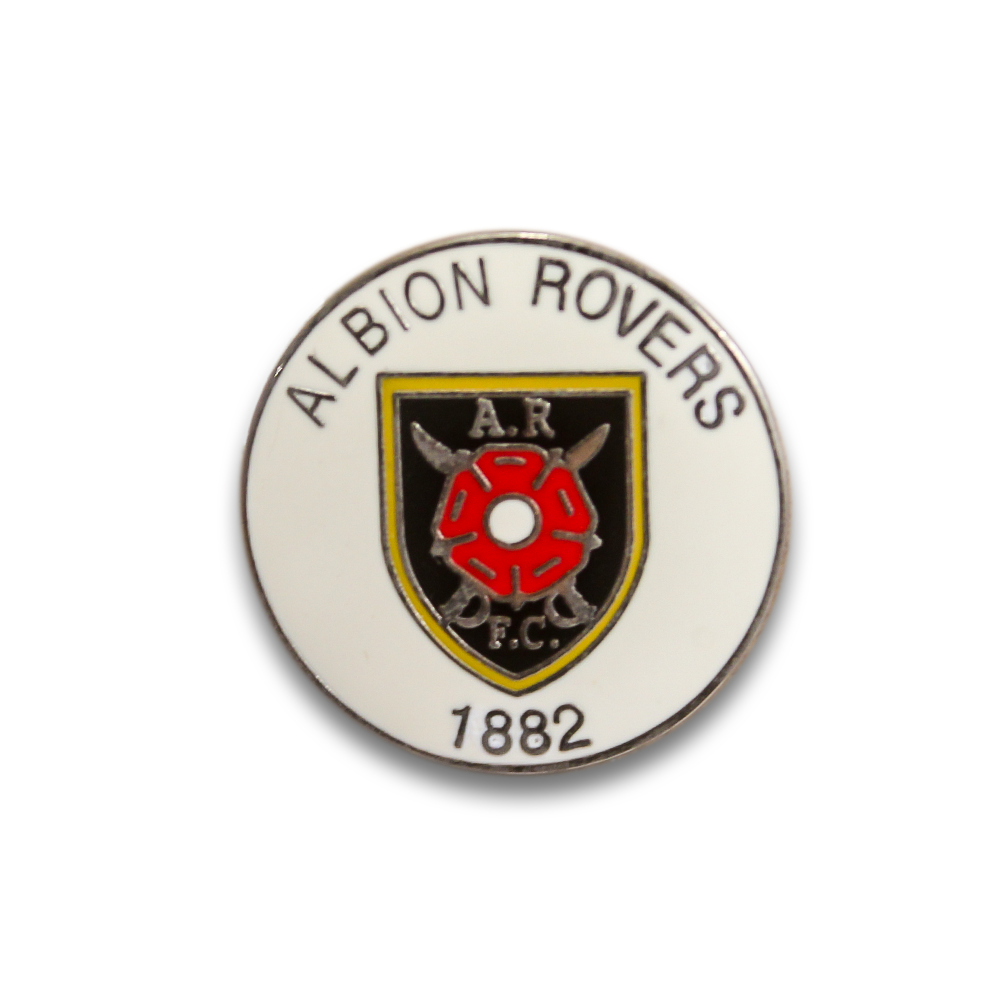 Albion Rovers FC Enamel Pin Badge - Official Football Club Collectible for Fans, Gifts & Memorabilia - Perfect for Jackets, Hats, Bags & Fan Displays