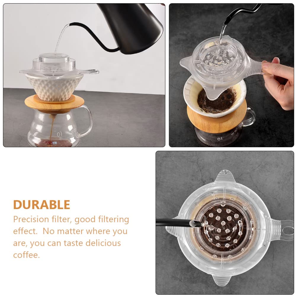 Premium Coffee Filter Cloth & Tea Filter Sock - Reusable Cone Strainer for Drip Coffee Makers, Loose Tea, Nut Milk & Showerhead Filtration - Eco-Friendly Alternative to Paper Filters (PCTG Material) - Perfect for Home Brewing, Camping & Commercial Use