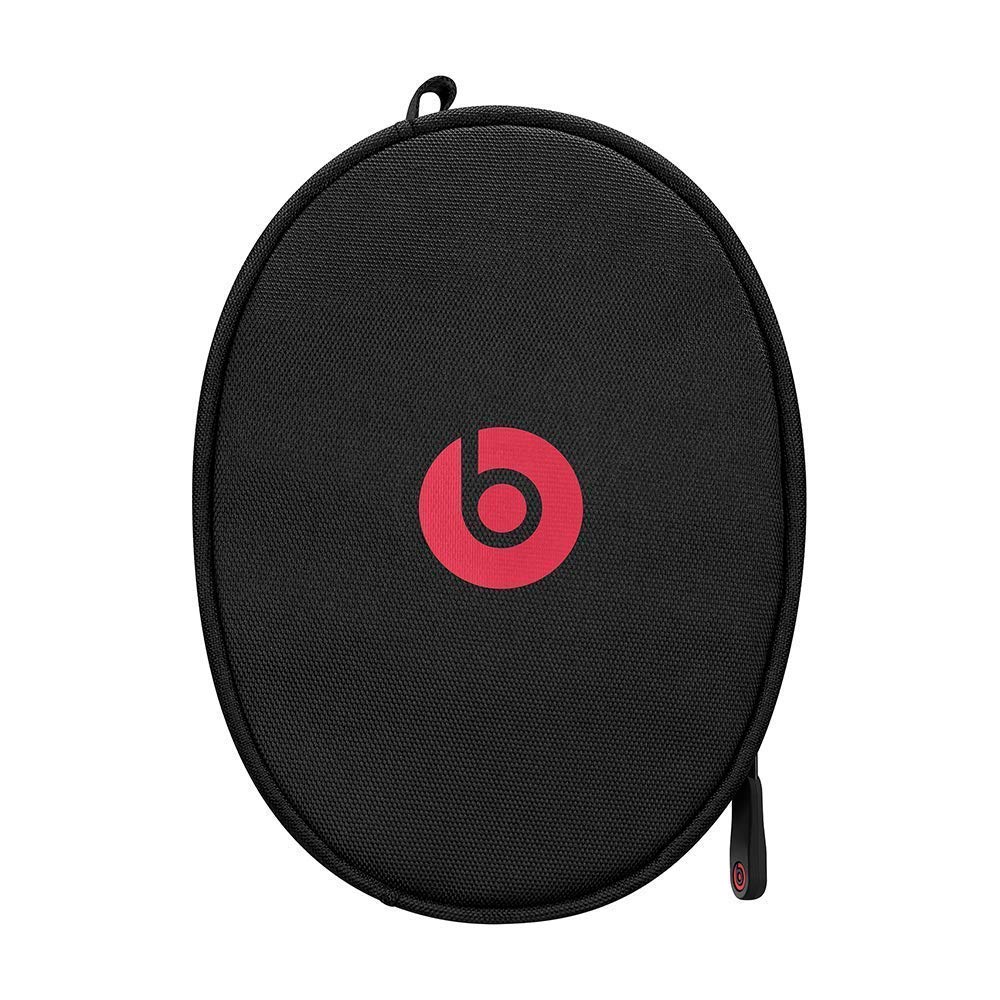 Beats Solo3 Wireless On-Ear Headphones by Dr. Dre - Bluetooth Headset with Apple W1 Chip, 40 Hours Playtime, Built-in Mic (Renewed, Red) - Perfect for Gym, Travel & Music Lovers