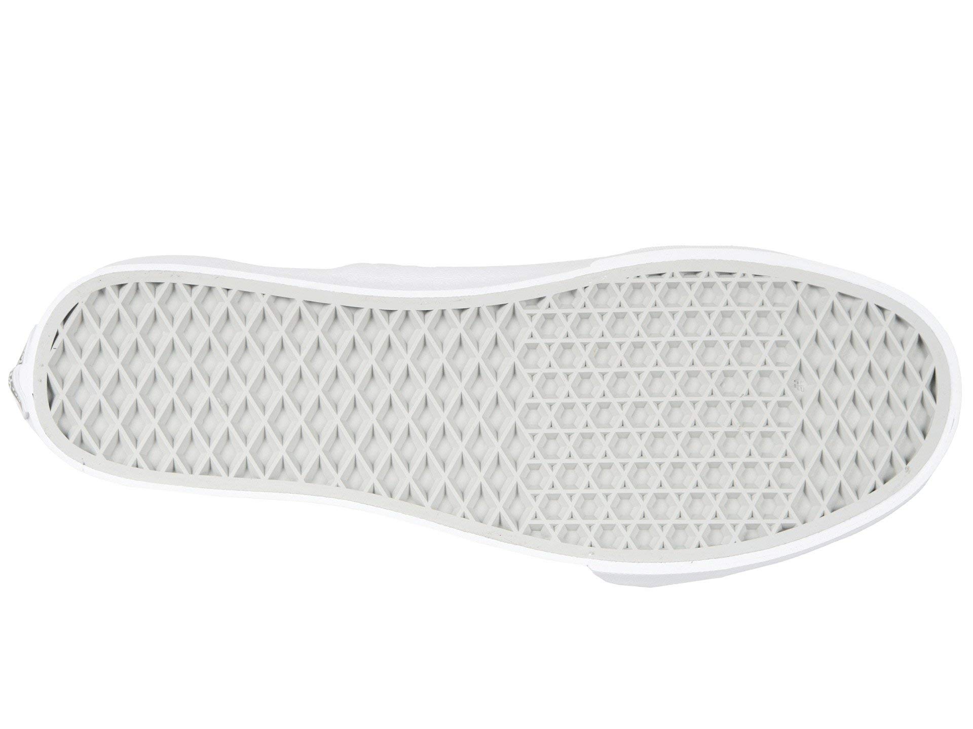 Vans Classic Slip-On Sneakers for Men & Women - True White Canvas Casual Shoes for Skateboarding, Walking & Everyday Wear