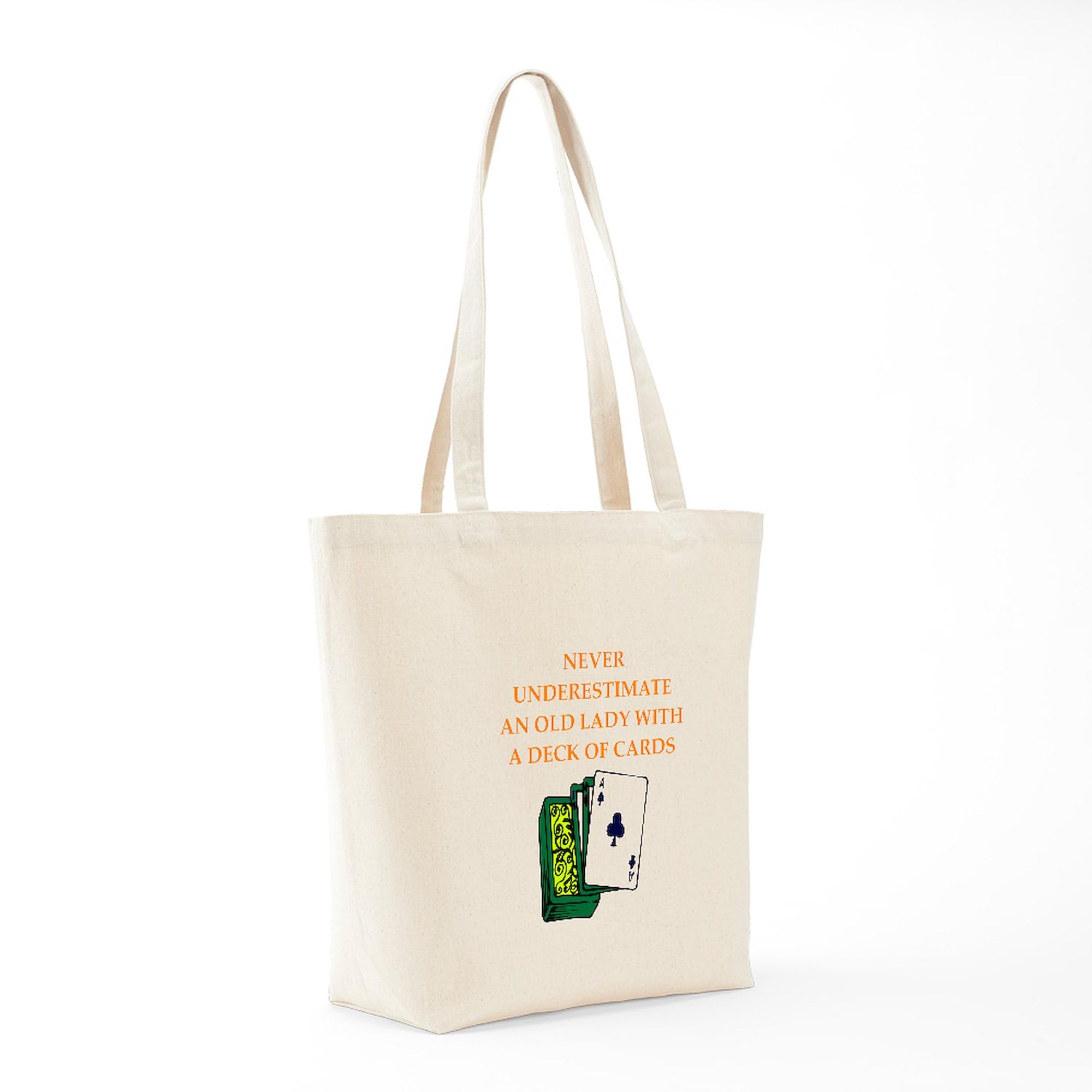 Funny Joke Tote Bag - Natural Canvas Reusable Shopping Bag for Groceries, Beach & Everyday Use | Eco-Friendly & Durable | CafePress