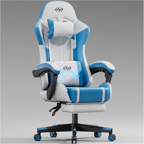 White & Blue