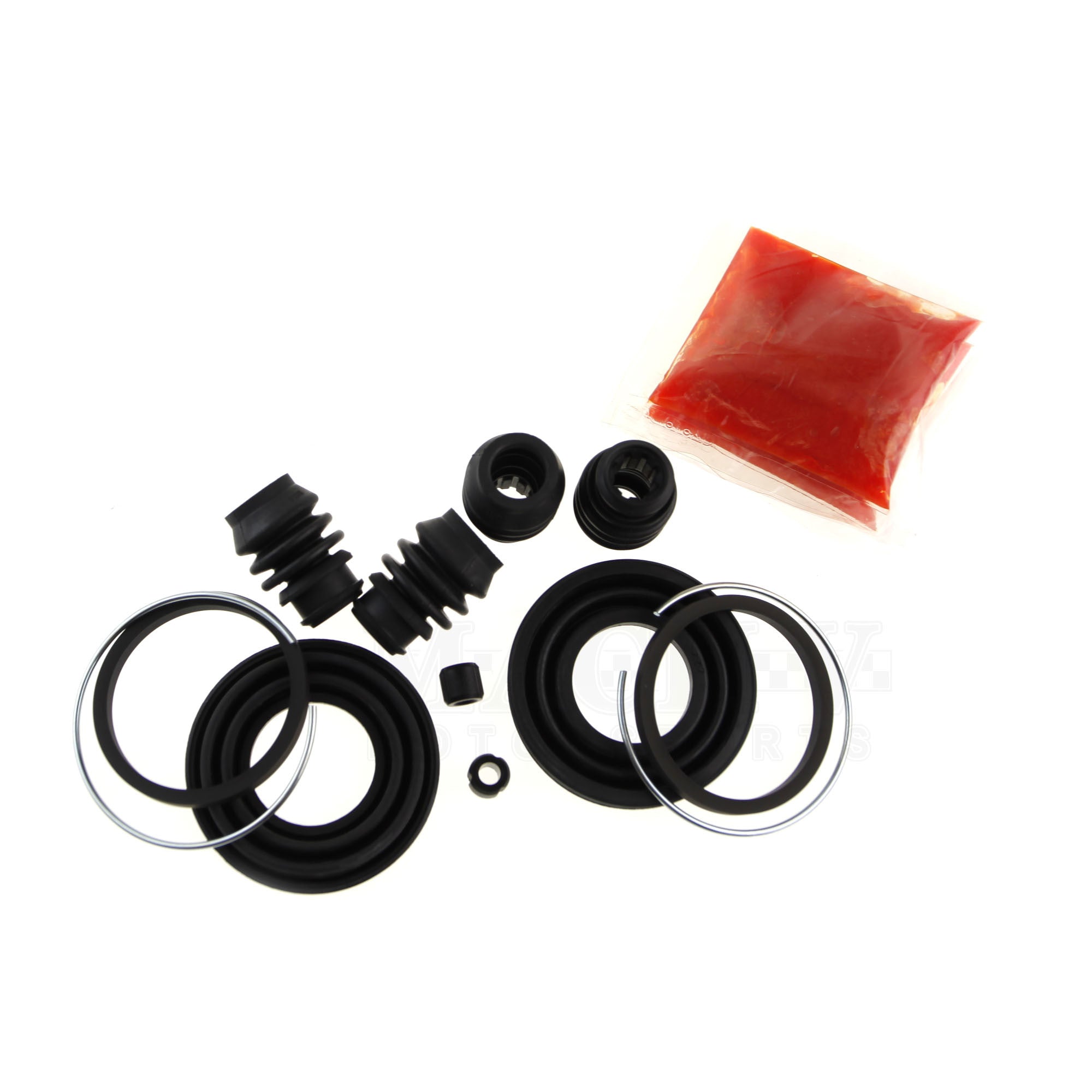 Subaru WRX Rear Brake Caliper Rebuild Kit - Compatible with 2002-2005 Models | Perfect for Brake System Maintenance & Performance Restoration