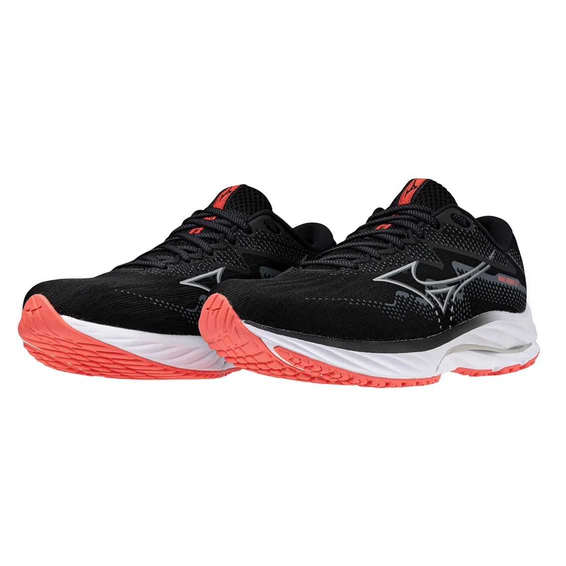 Mizuno Wave Rider 27 Women's Running Shoes (Wide Width) - Lightweight Cushioned Sneakers for Jogging, Training & Everyday Wear