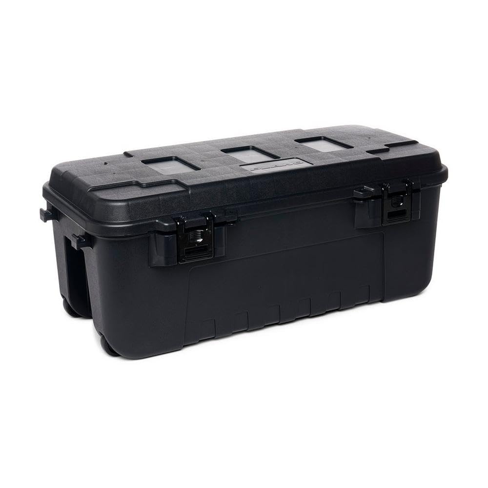Plano Storage Trunks - Durable Plastic Storage Bins for Organizing Home, Garage & Office - Perfect for Holiday Decorations, Sports Gear & Camping Equipment