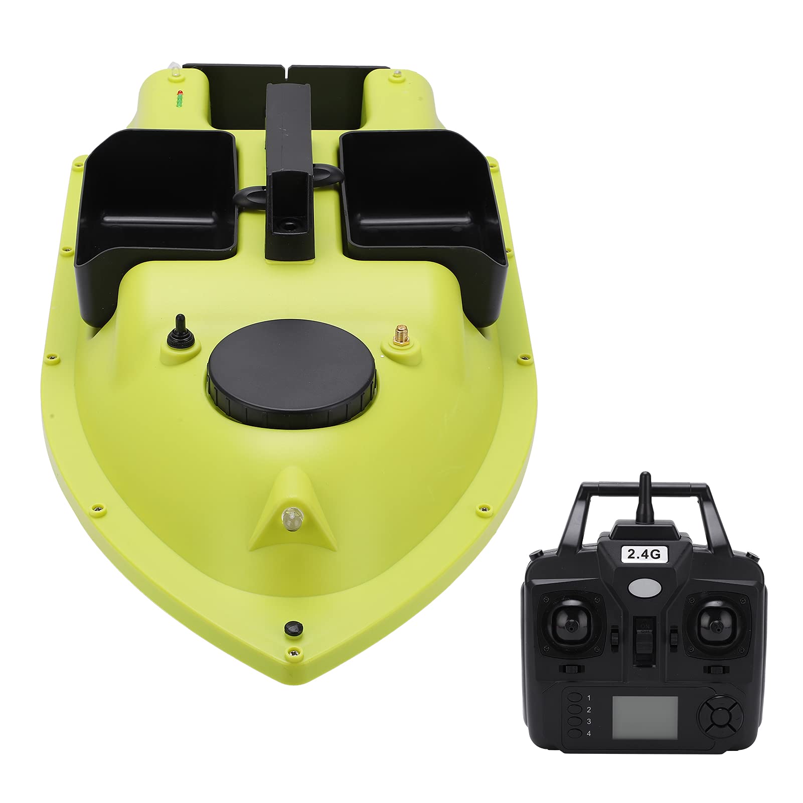 Surebuy 2KG Bait Boat - Double Motor RC Fishing Boat with 5200mAh Battery for Anglers