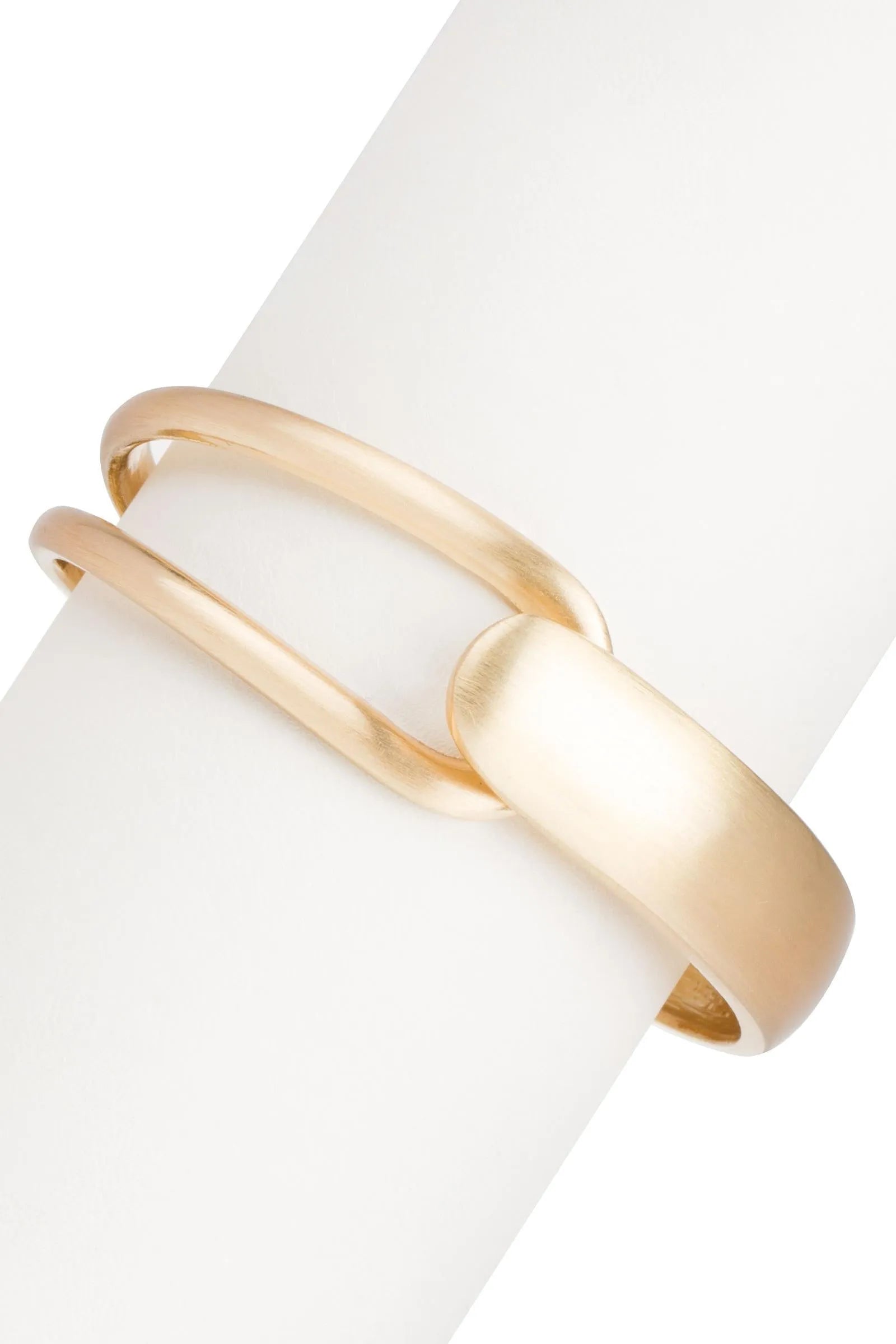 Elegant Overlap Hinged Bracelet for Women - Adjustable Gold & Silver Jewelry Gift for Her - Perfect for Parties, Weddings & Everyday Wear
