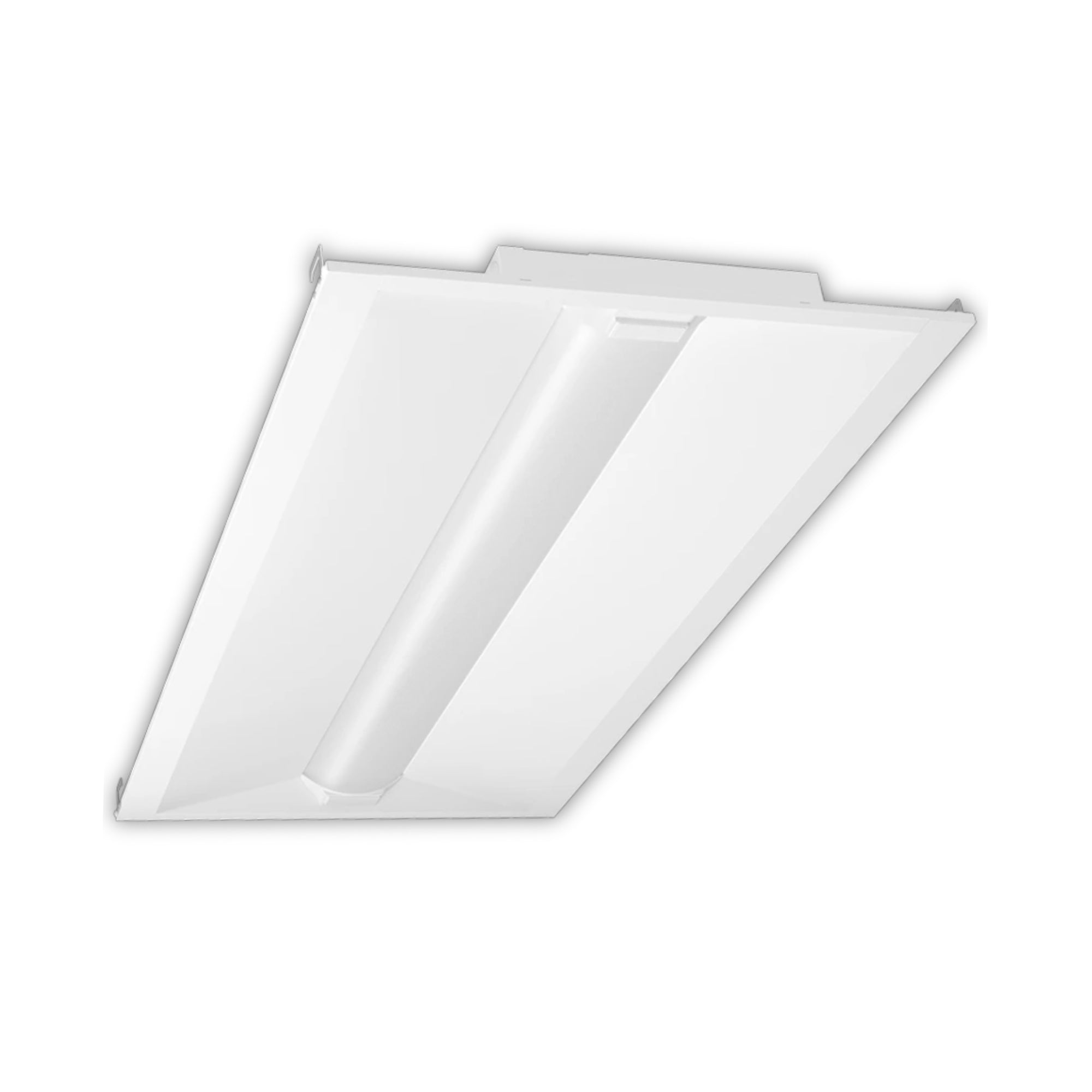 2x4 LED Troffer Light Fixture - 5500 Lumens, 40W, 3500K/4000K/5000K Color Temperature Options - Perfect for Office, Classroom, and Commercial Lighting