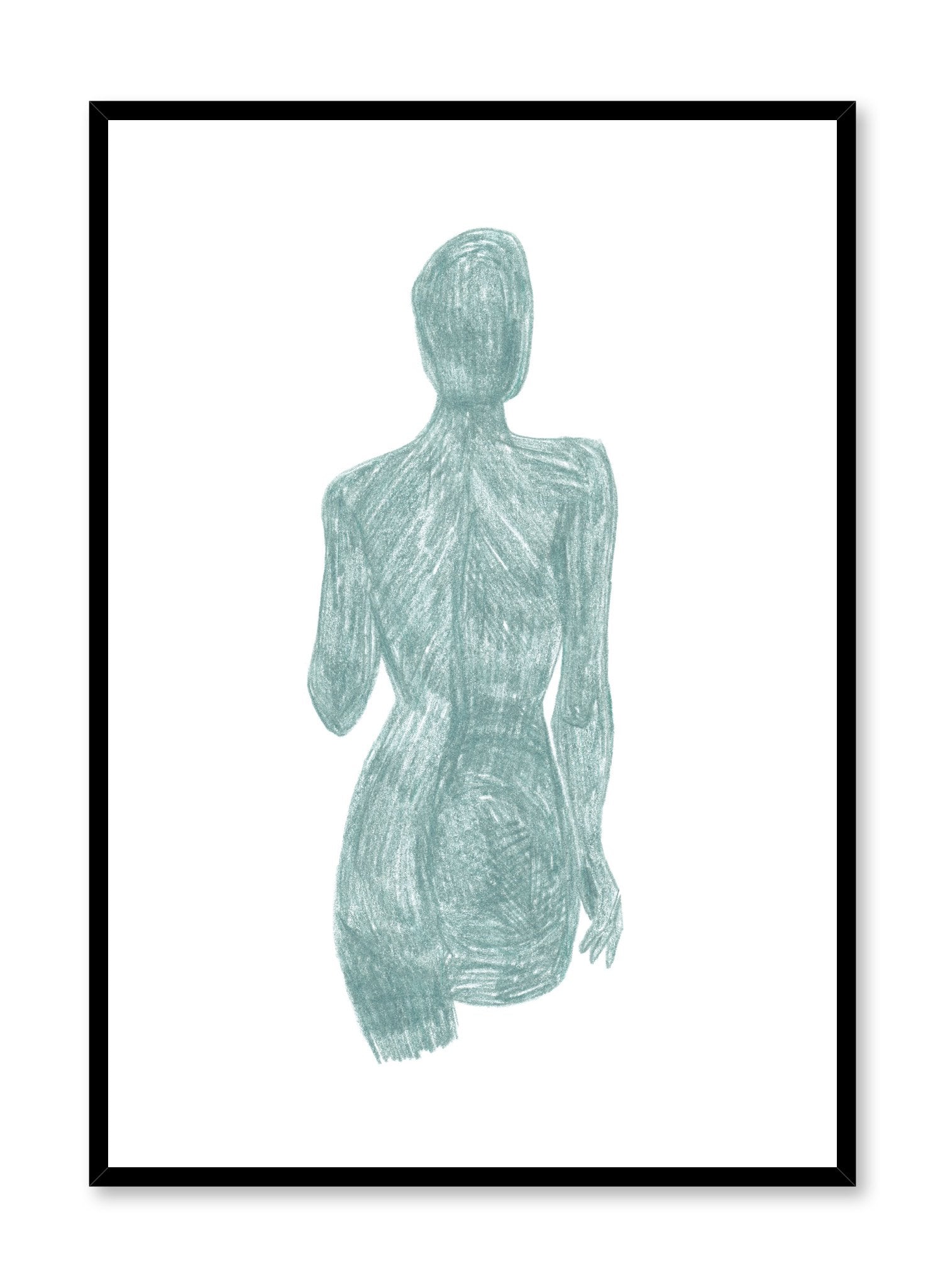 Blue Poster - Premium Quality Wall Art Decor for Home, Office & Classroom - Perfect for Aesthetic Room Decor & Gift Ideas
