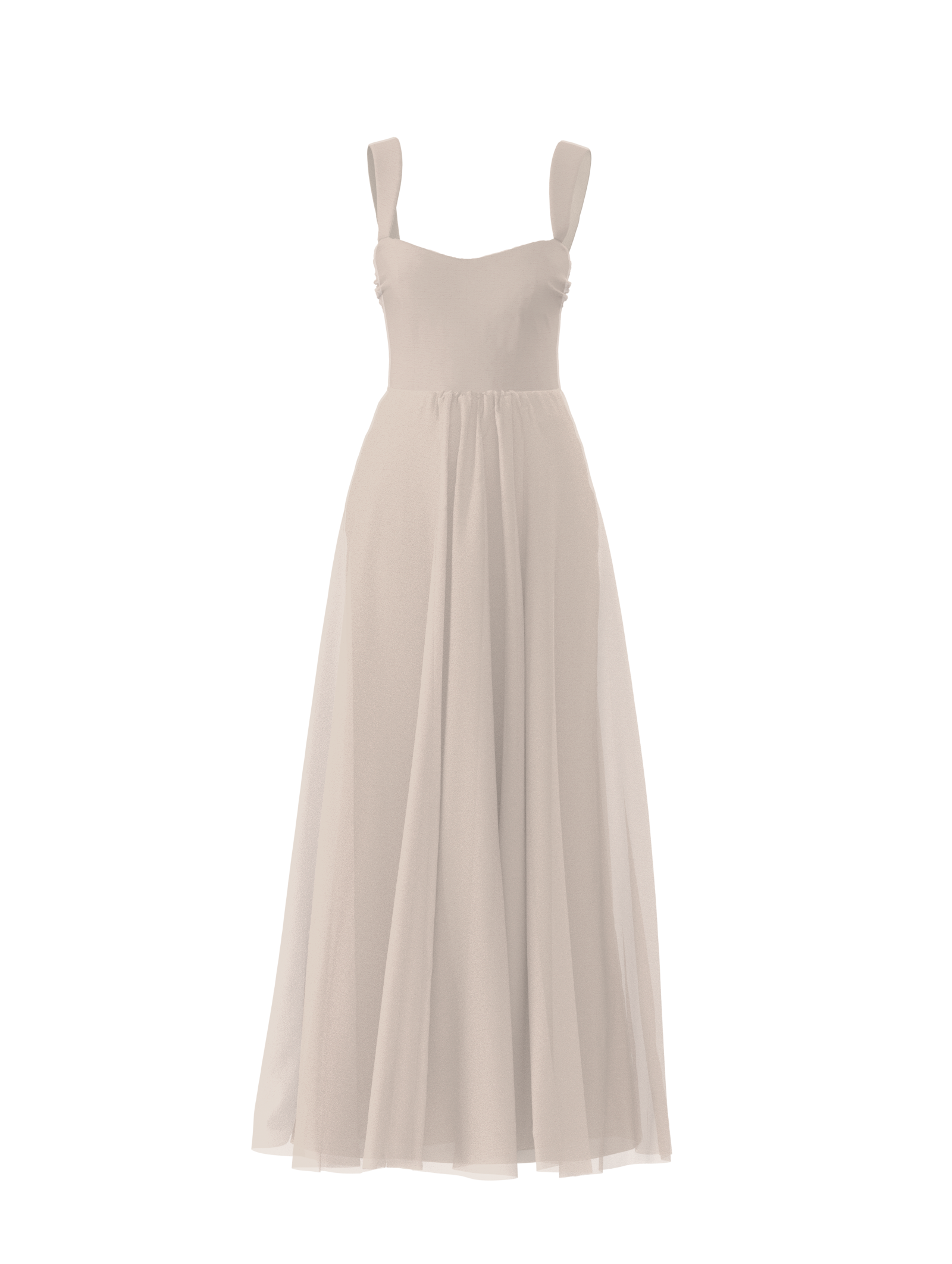 Alexis Bodice & Justine Skirt Set in Fawn - Elegant Women's Fashion Outfit for Parties, Weddings & Special Occasions