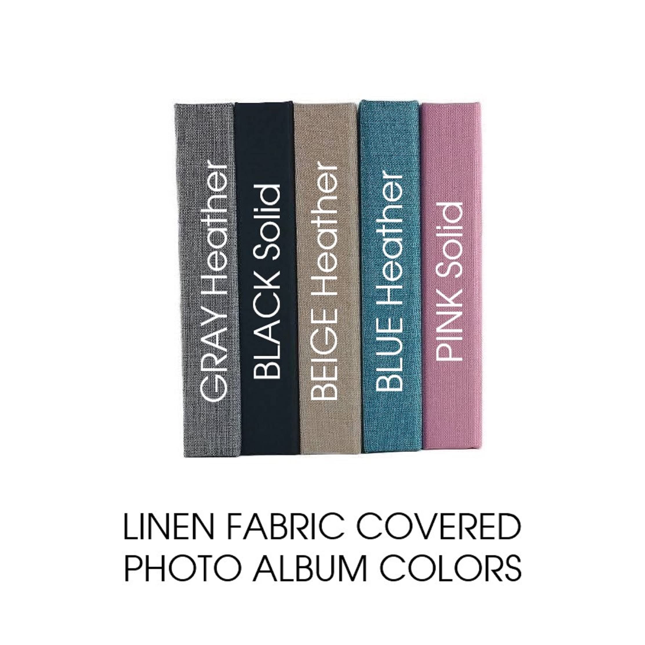 2023 Graduation Photo Album - Personalized Linen Scrapbook for Class of 2023 | 4x6 or 5x7 Picture Book with Custom Name & Year | Perfect Graduation Gift for High School & College Graduates | COLOR OPTIONS Available