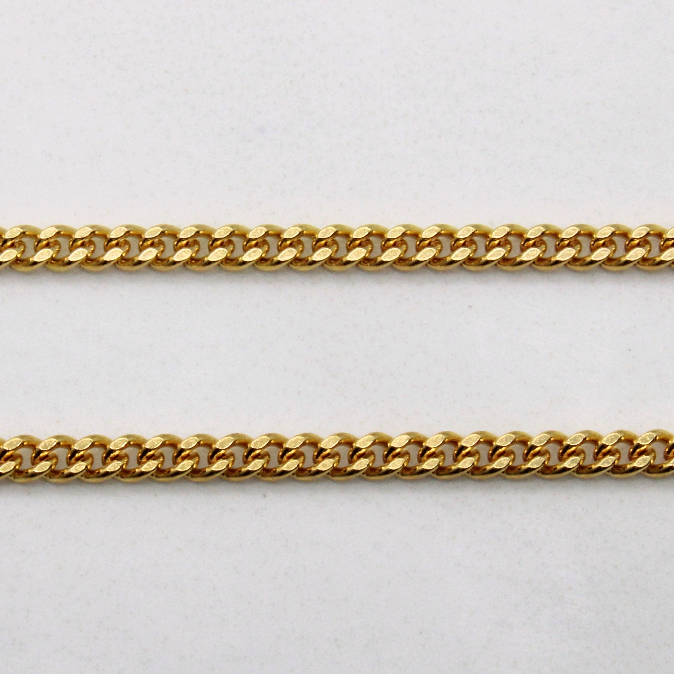 10K Yellow Gold Curb Chain Necklace 24 Inches - Classic Durable Jewelry for Men & Women | Perfect for Everyday Wear, Gifts & Special Occasions
