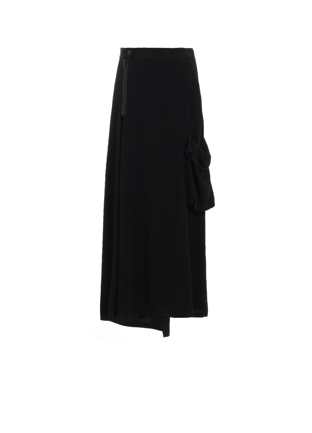 Elegant Crepe de Chine Pocket Skirt for Women - Stylish & Comfortable A-Line Skirt with Pockets - Perfect for Office, Casual Wear & Special Occasions