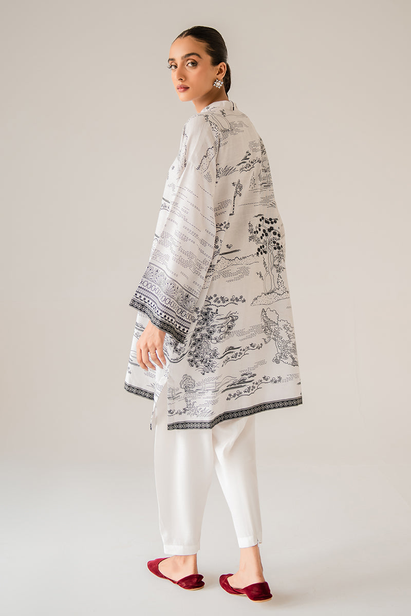 IVORY ESSENCE KHADDAR SHIRT | Premium Cotton Pakistani Traditional Shirt for Men | Perfect for Casual Wear, Festivals & Cultural Events