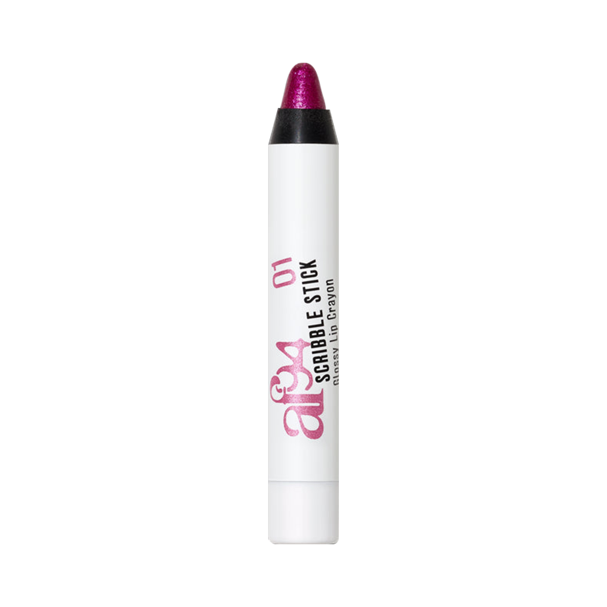 Scribble Stick Glossy Lip Crayon - Sugar Crash Long Lasting Hydrating Lipstick for Women, Perfect for Everyday Wear & Night Out Makeup