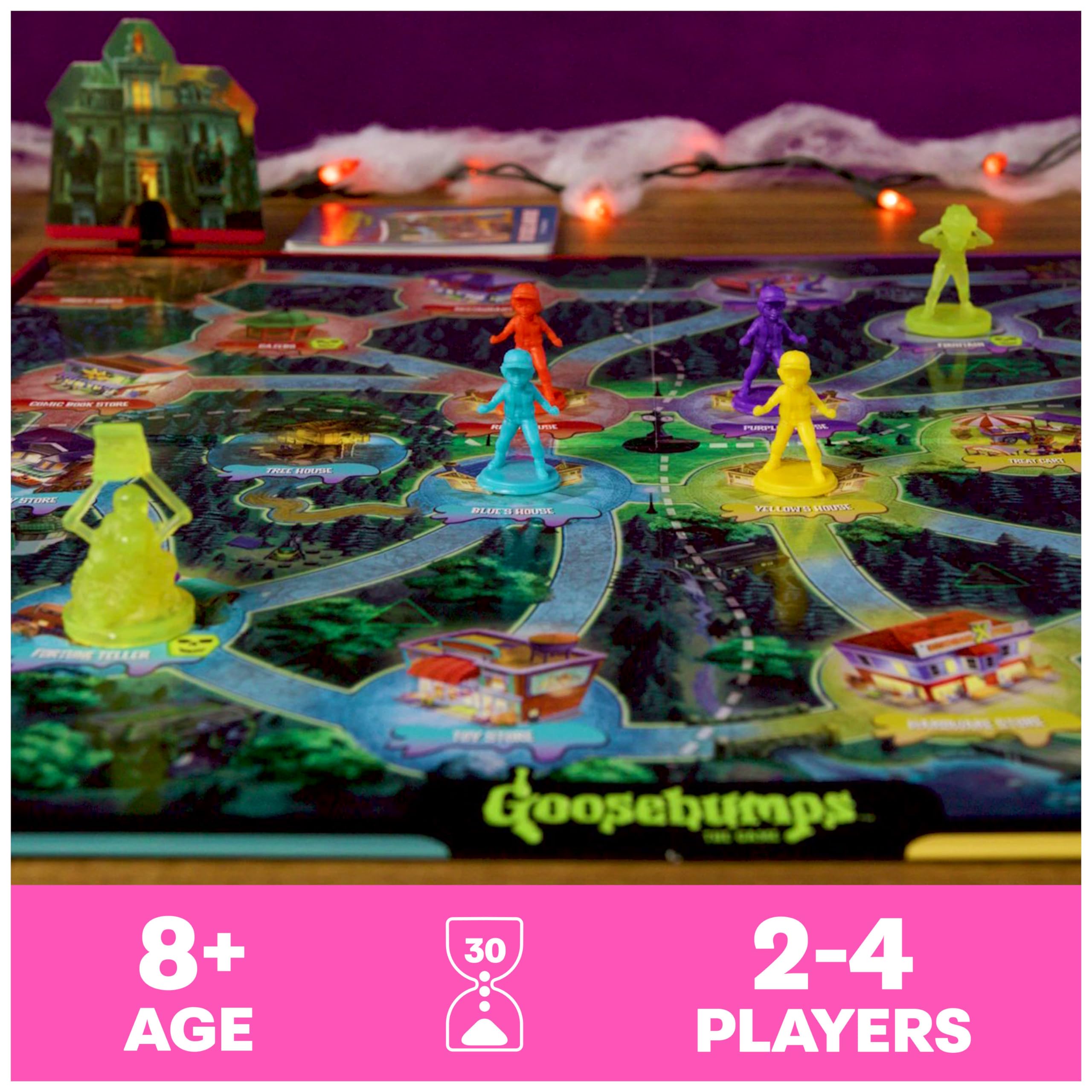 Goosebumps The Game: Scary Fun Monster Board Game for Kids Ages 8+ | Perfect for Family Game Nights and Halloween Parties