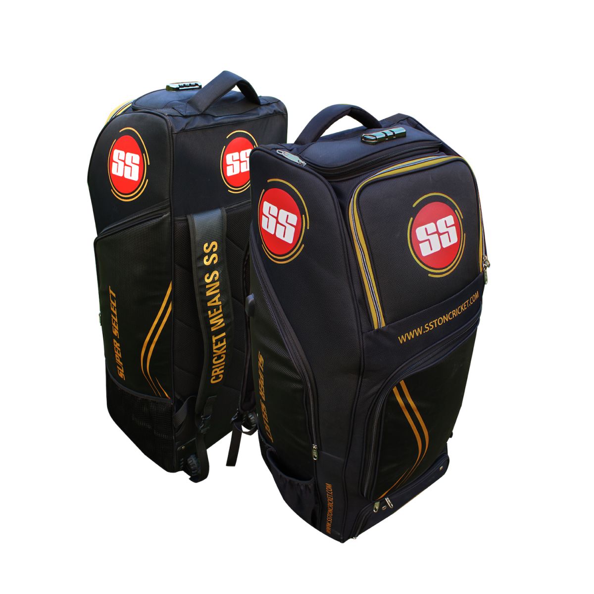 SS Super Select Premium Duffle Cricket Kit Bag - Large Capacity Sports Equipment Storage for Cricket Players - Perfect for Practice, Matches & Travel